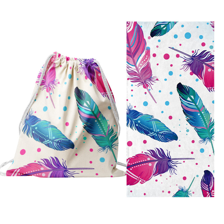 Drawstring bag with creative cactus design Bowlift