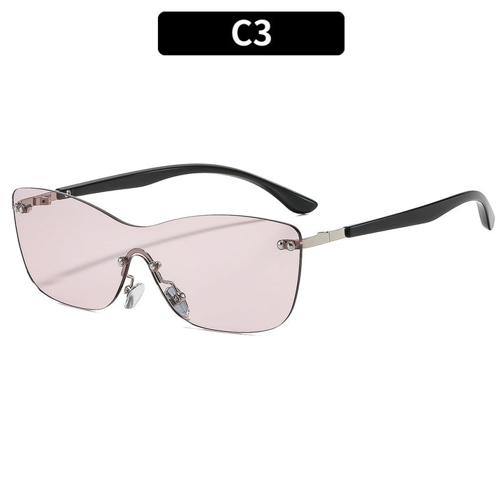 Ultraviolet Protected Geometric Sunglasses