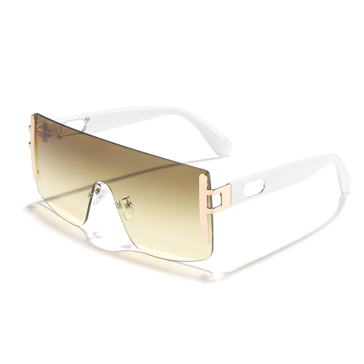 Ladies oversized sunglasses with modern futuristic design Bowlift