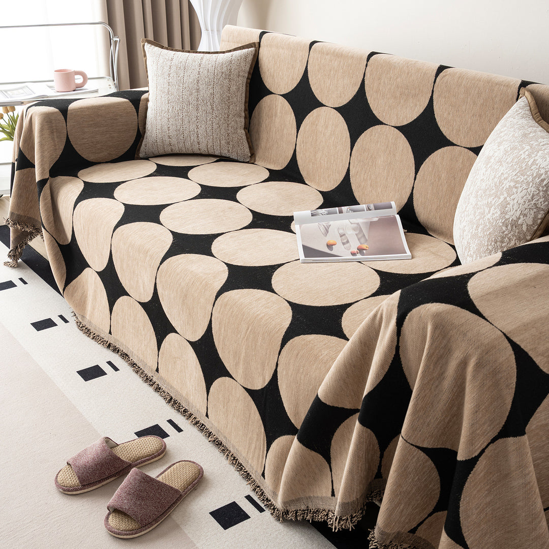 Geometric Pattern Sofa Cover
