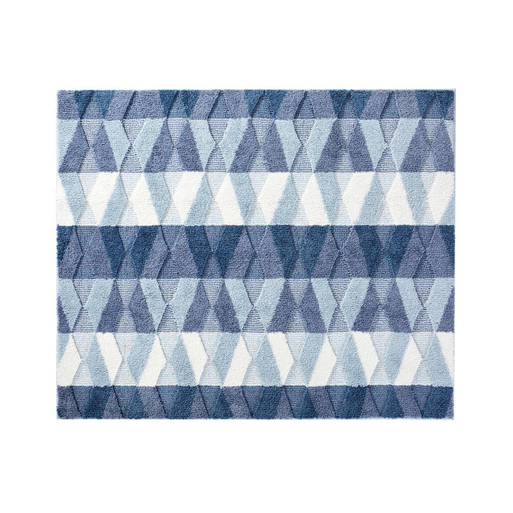 Geometric Pattern Area Rug Bowlift