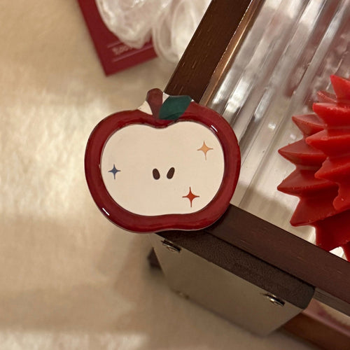 cute apple pin Bowlift