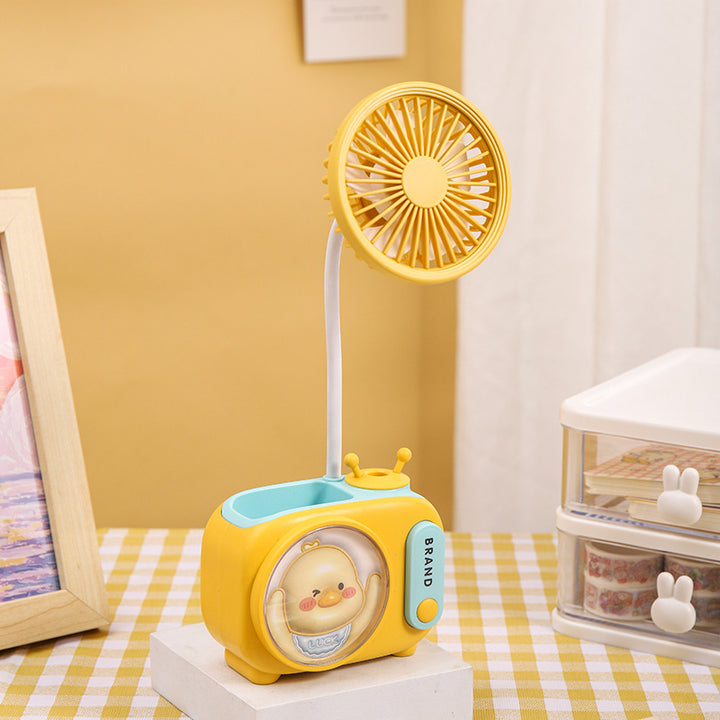 Creative Cartoon Desk Fan Bowlift