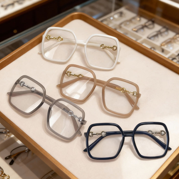 Elegant Square Frame Glasses Bowlift