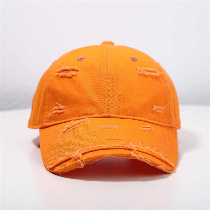 Women's Distressed Classic Baseball Cap Bowlift