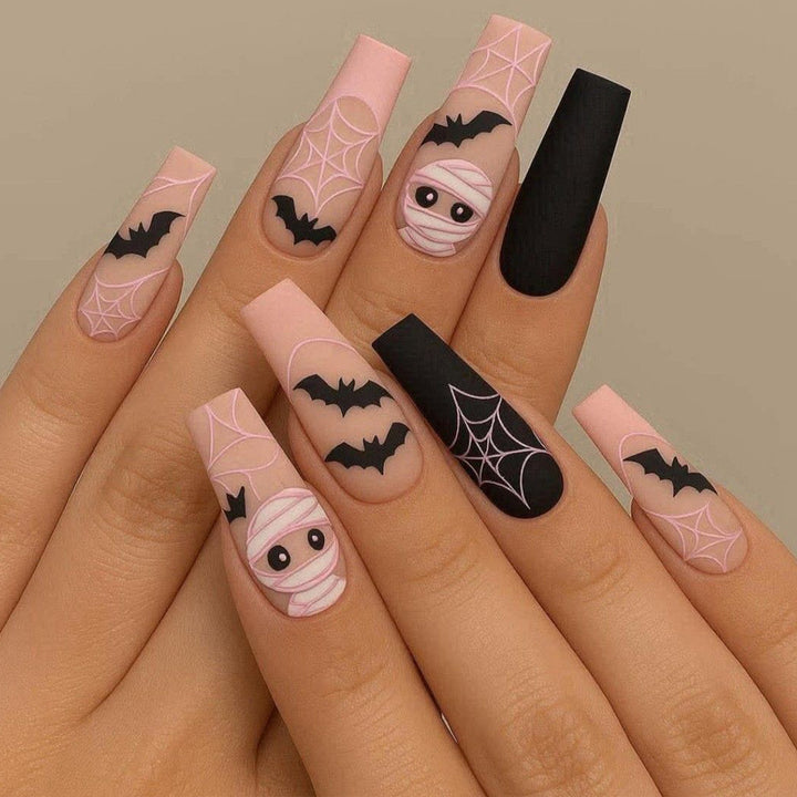 Themed 3D Halloween Nail Art Extensions Bowlift
