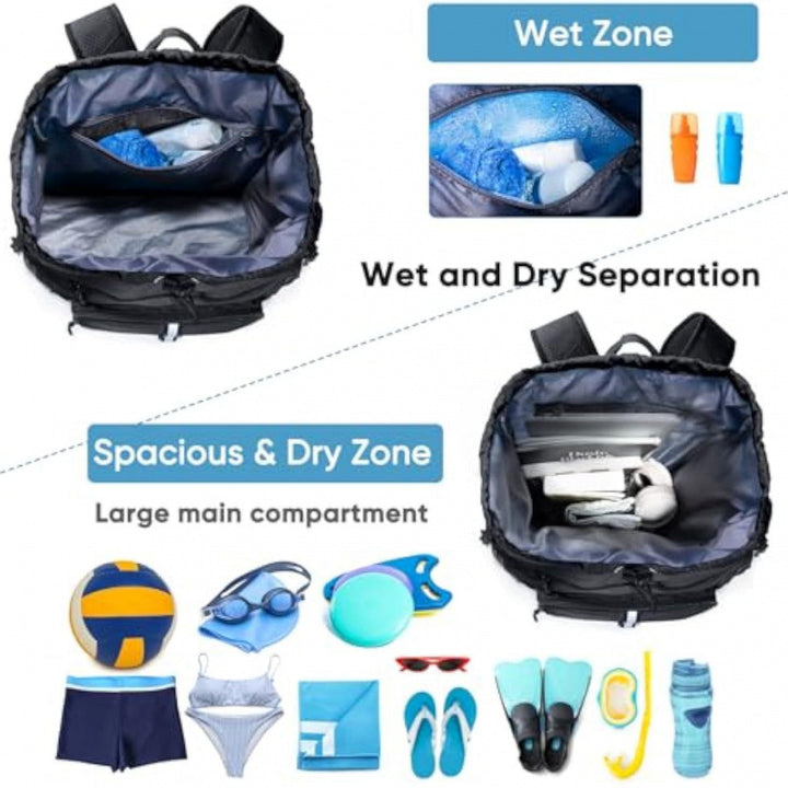 Multifunctional Sports and Travel Water Backpack Bowlift