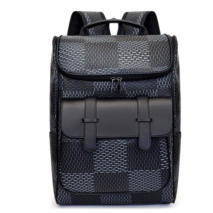 Modern Textured Laptop Backpack