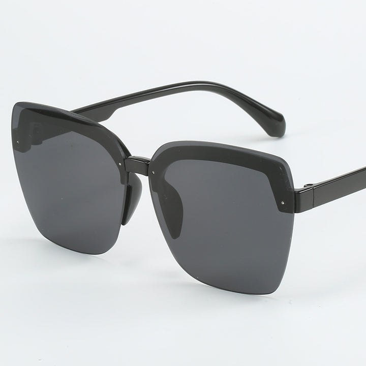 Women's fashion Shield sunglasses with modern, angular design Bowlift