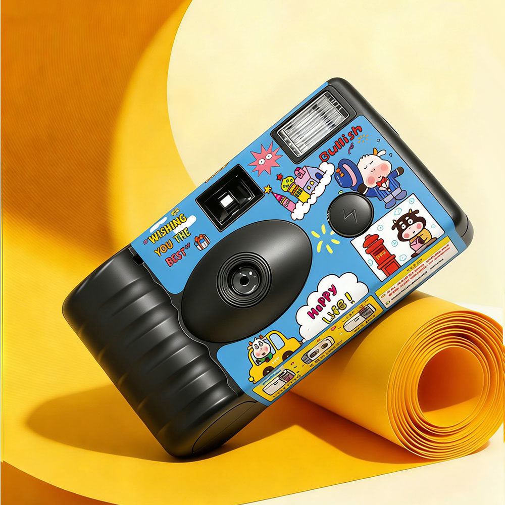Playful Graphic Instant Photo Camera Bowlift