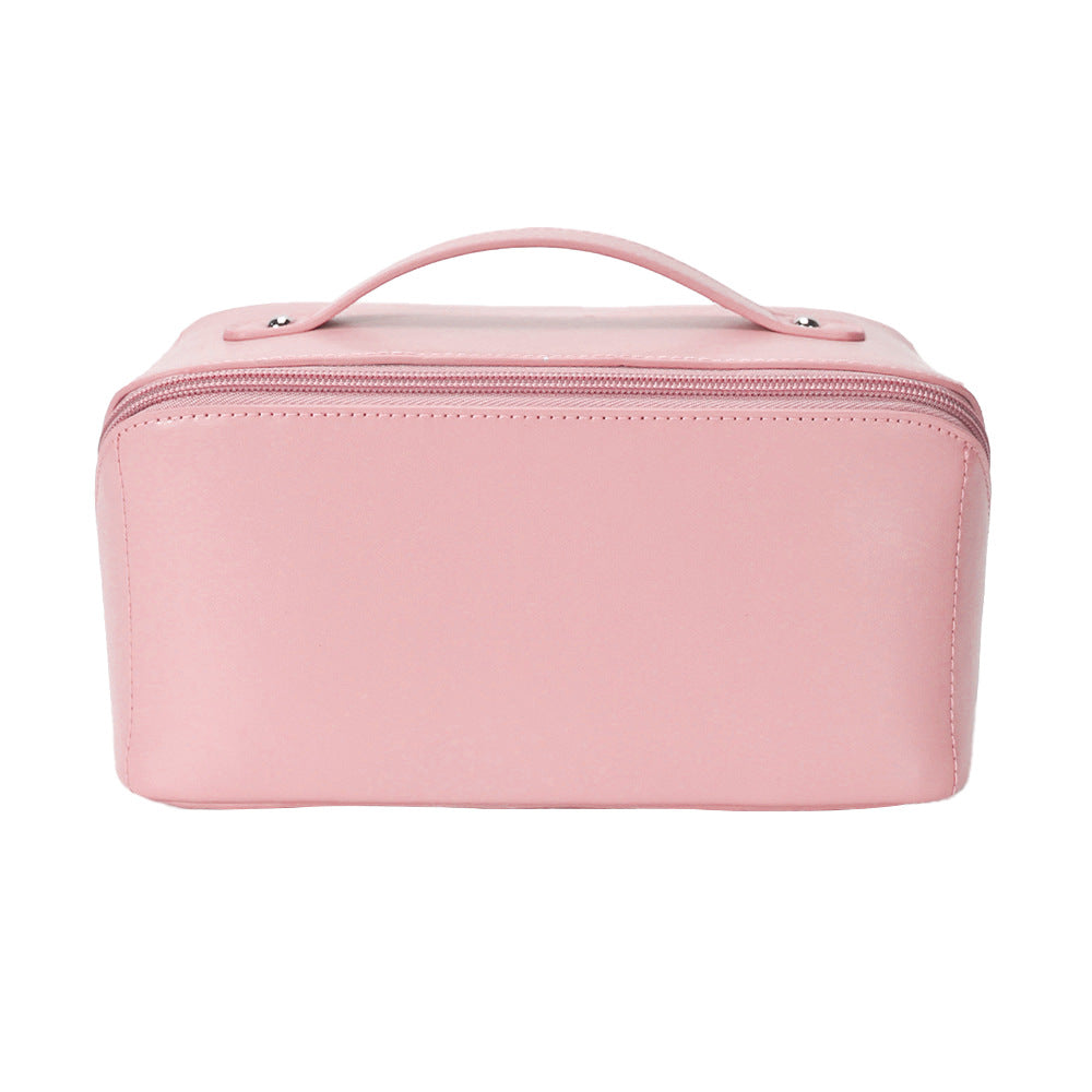 Elegant Cosmetic Bag Made of Artificial Leather Bowlift