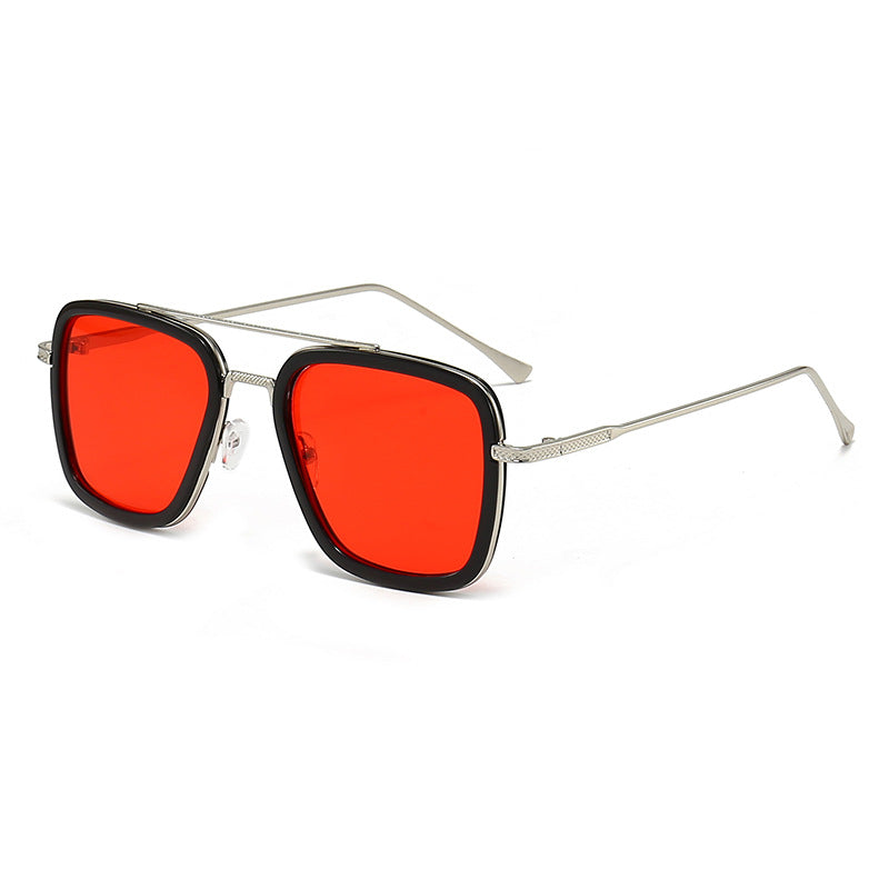 Women's stylish square sunglasses with metallic details Bowlift