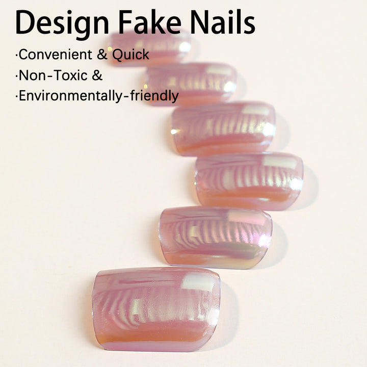 Acrylic nail set with luxurious crystal accents Bowlift