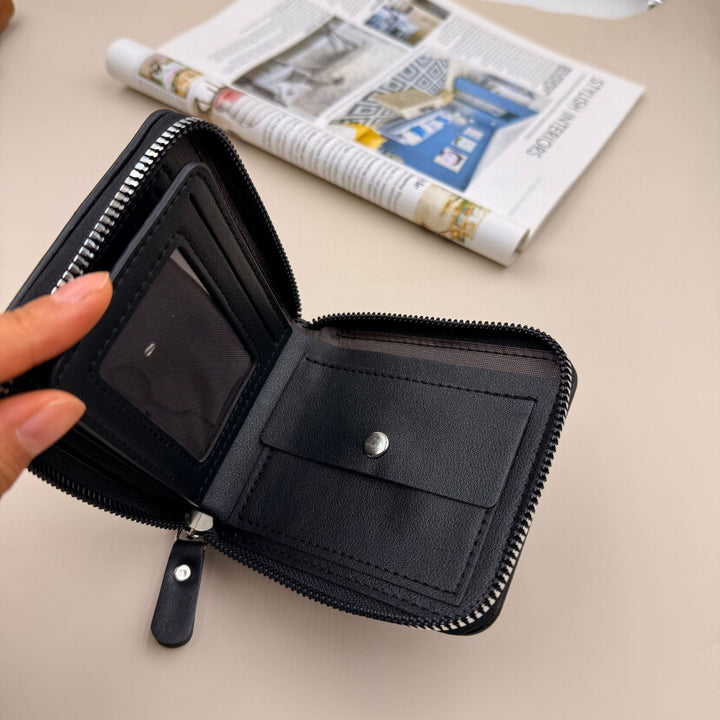 Leather Zip Wallet