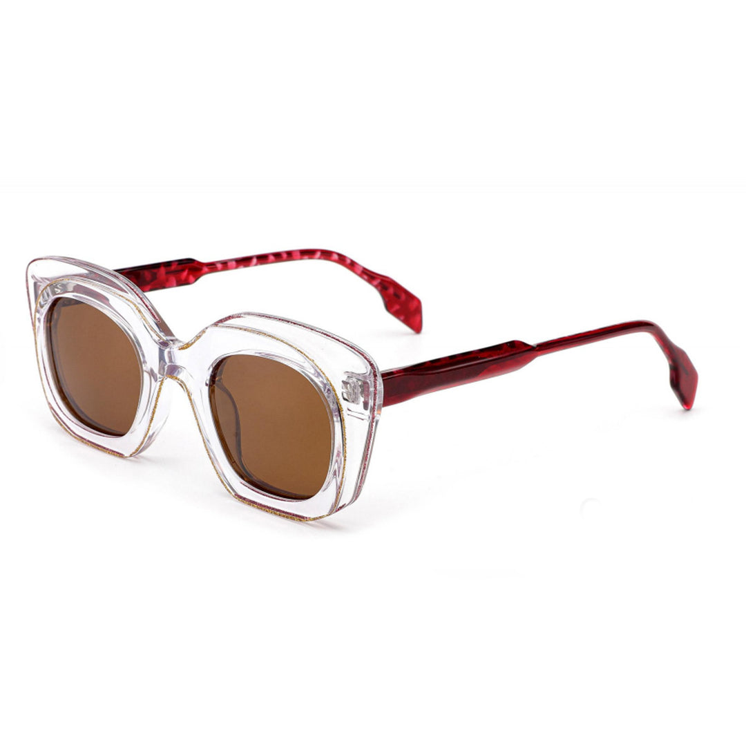 Women's sunglasses with wide, modern frame Bowlift