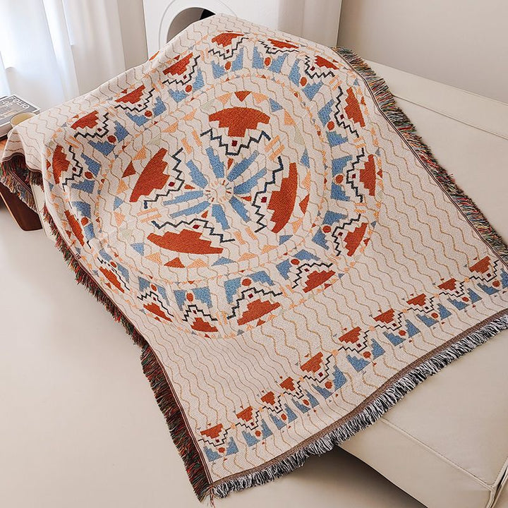 Decorative Woven Throw Blanket