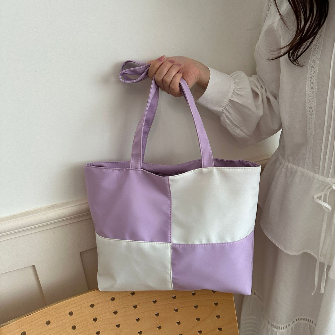 WoSpacious Geometric Design Tote Bag Bowlift