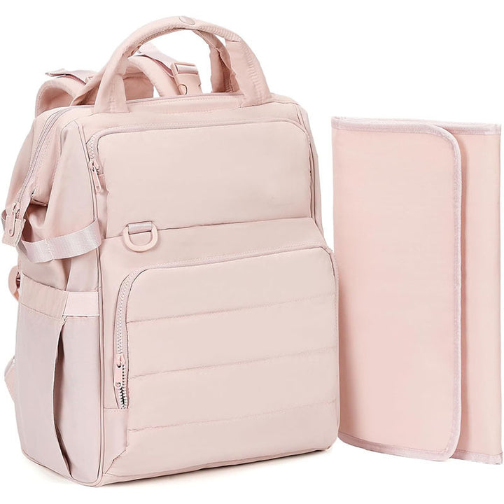 Multifunctional backpack with integrated organizer and ergonomic carrying system Bowlift