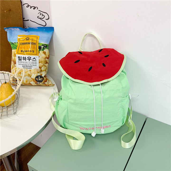 Playful Fruit-Themed Backpack