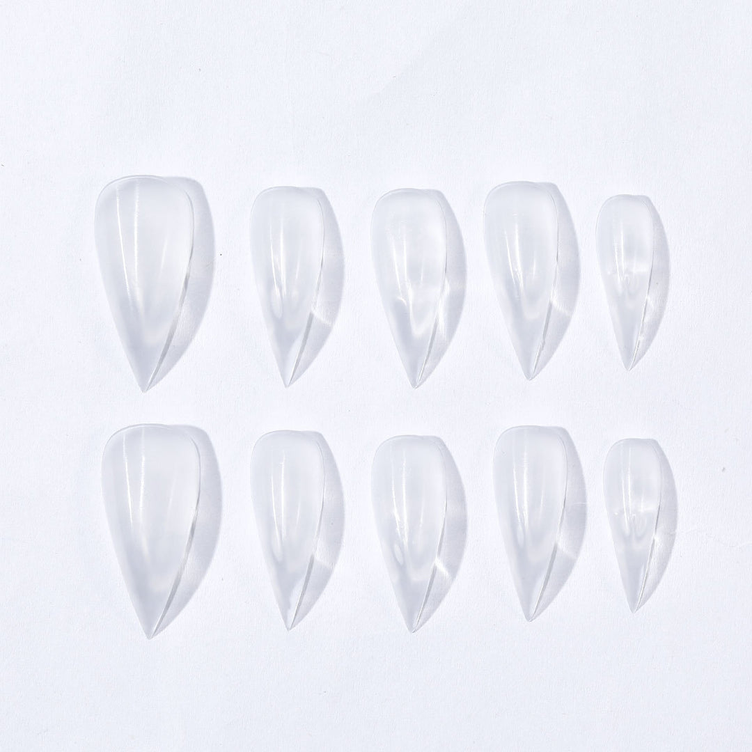 Stiletto Acrylic Nail Art Extensions Bowlift