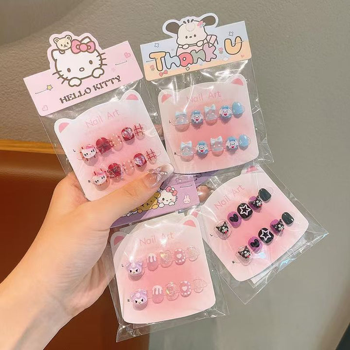Creative Nail Art with Kuromi Motif Bowlift