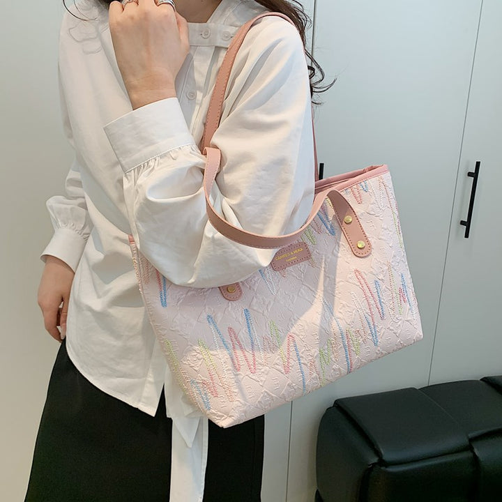 Stylish Art-Inspired Tote Bag Bowlift