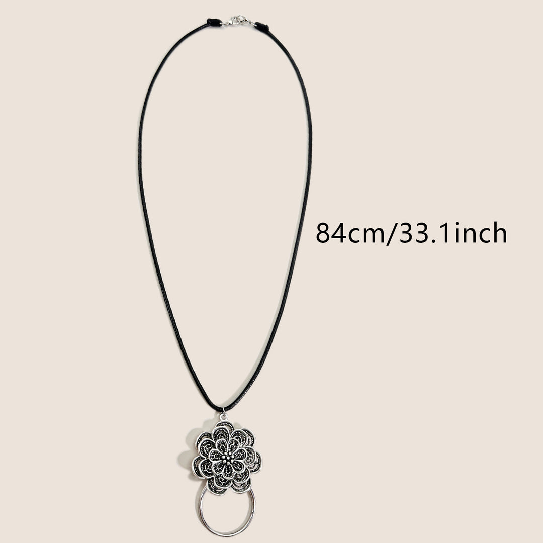 Floral Pendant Necklace Bowlift