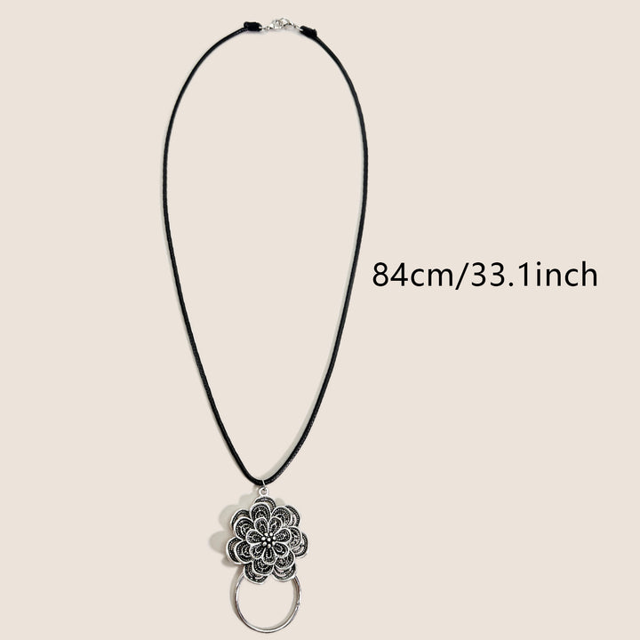 Floral Pendant Necklace Bowlift