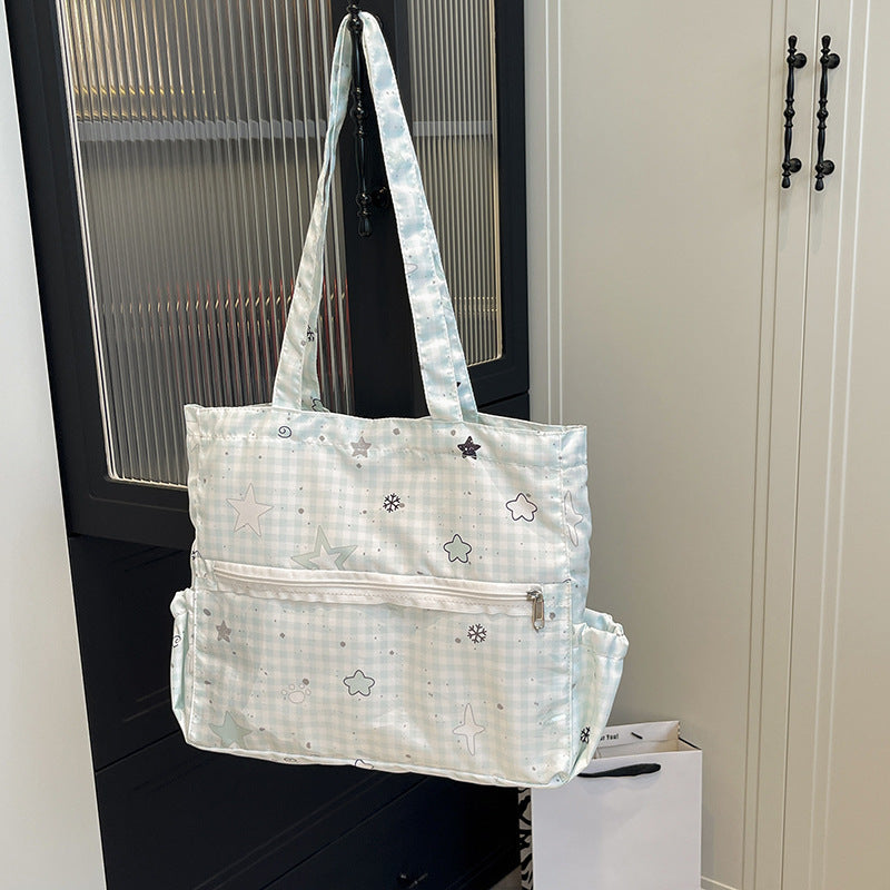 Illustrated Canvas Tote Bag Bowlift