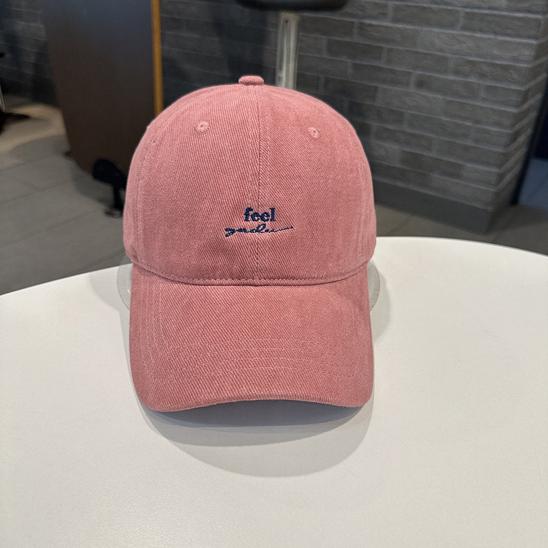 Fashionable Corduroy Baseball Cap