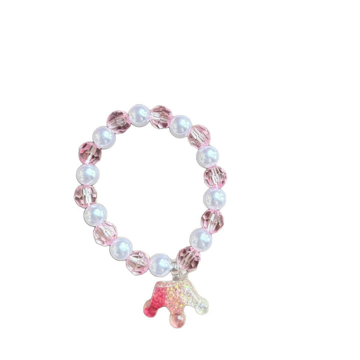 Cute bracelet with elephant charm Made of glass Bowlift