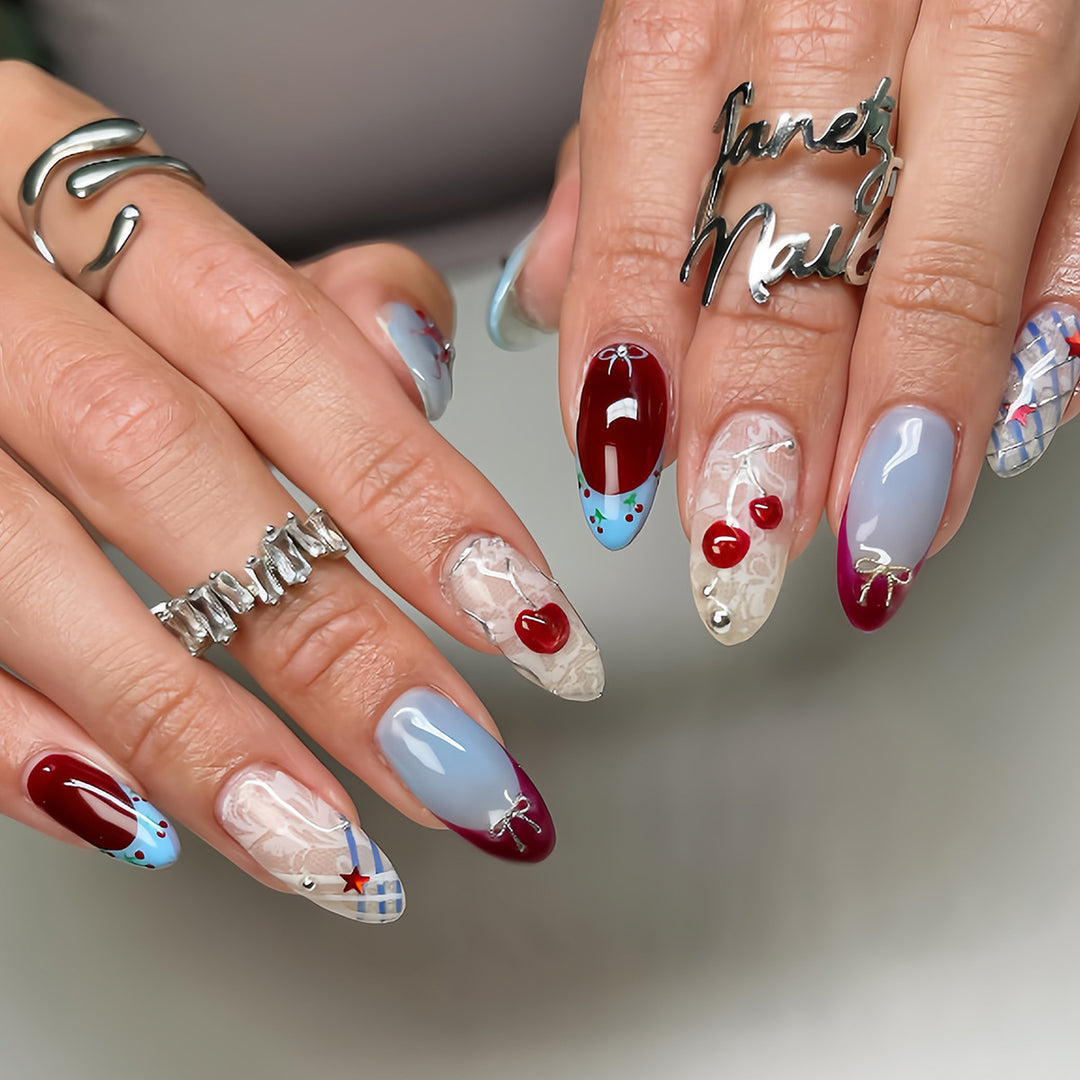 Artful fingernails with creative designs Bowlift