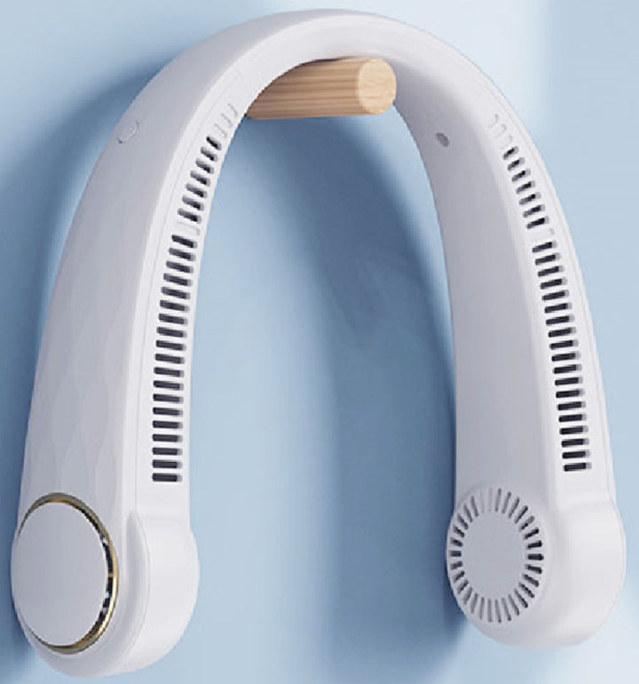 Men's Portable Neck Fan with Innovative Cooling Technology Bowlift