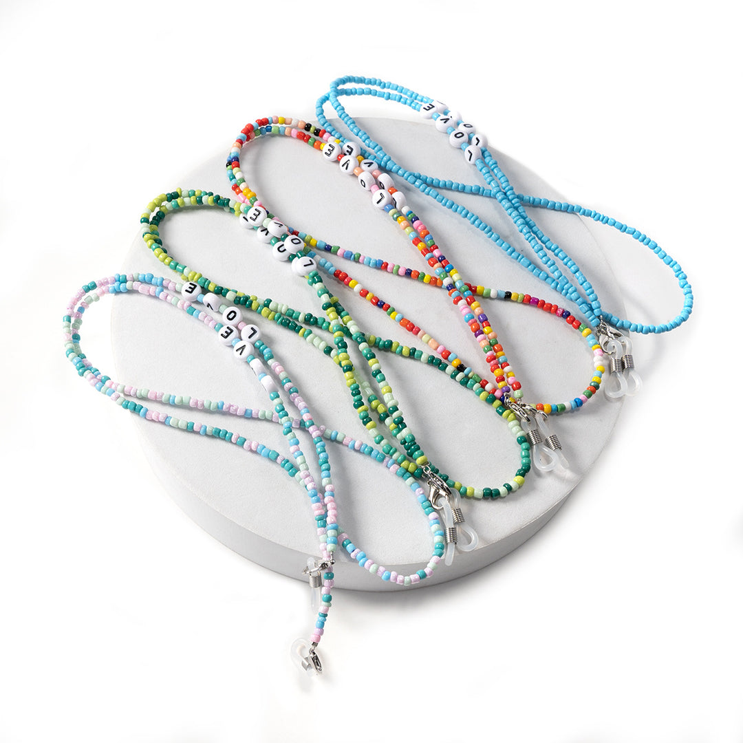 Handmade Beaded Eyewear Holder Bowlift