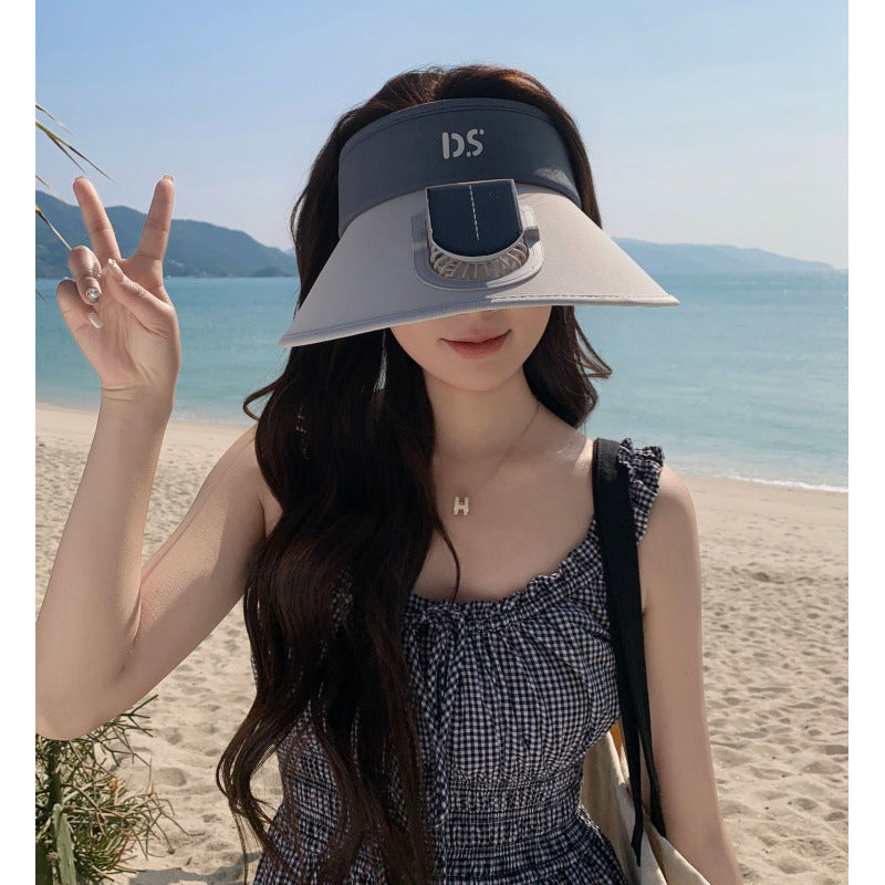 Adjustable sun visor with extra wide brim and breathable headband Bowlift