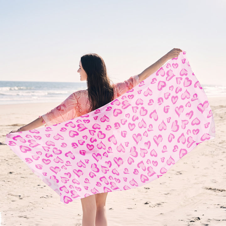 light beach towel with creative jellyfish design Bowlift