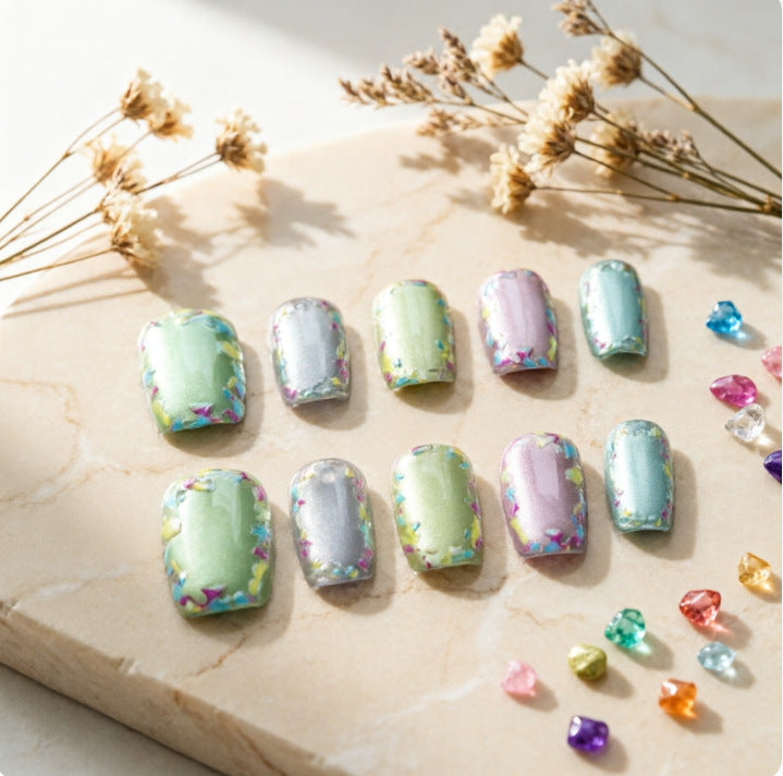 Glossy Artificial Nails Bowlift