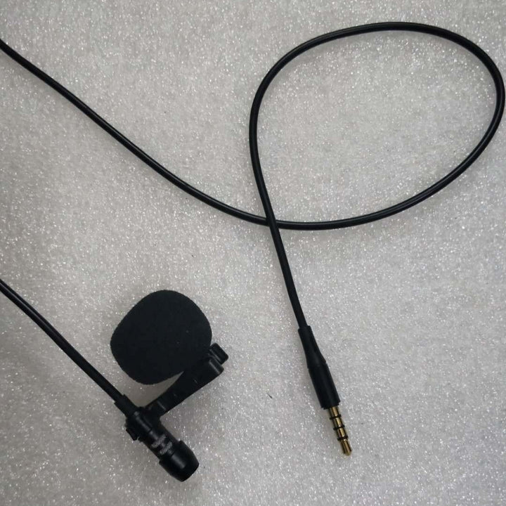 Lavalier microphone with flexible clip Bowlift