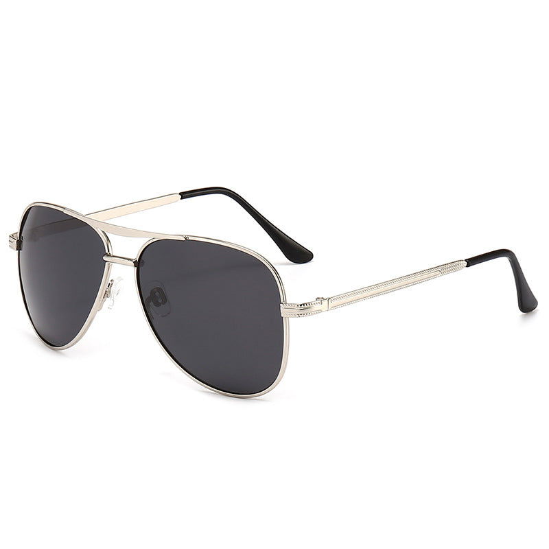 Men's fashionable pilot sunglasses with scratch-resistant lenses Bowlift
