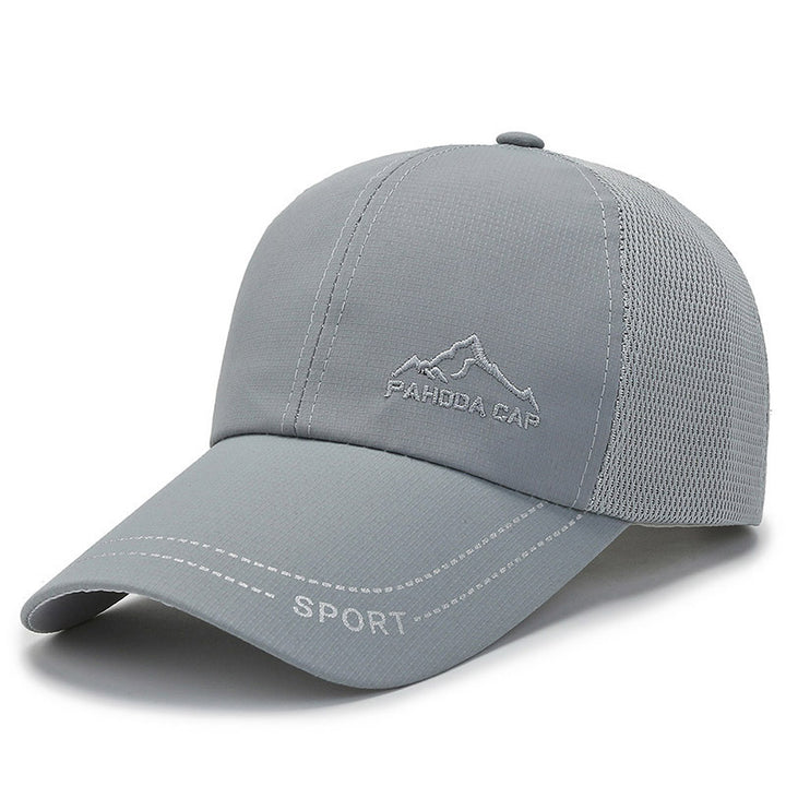 Women Sporty Breathable Mesh Cap Bowlift