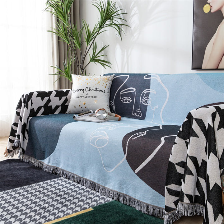 Abstract Art Decorative Throw Blanket