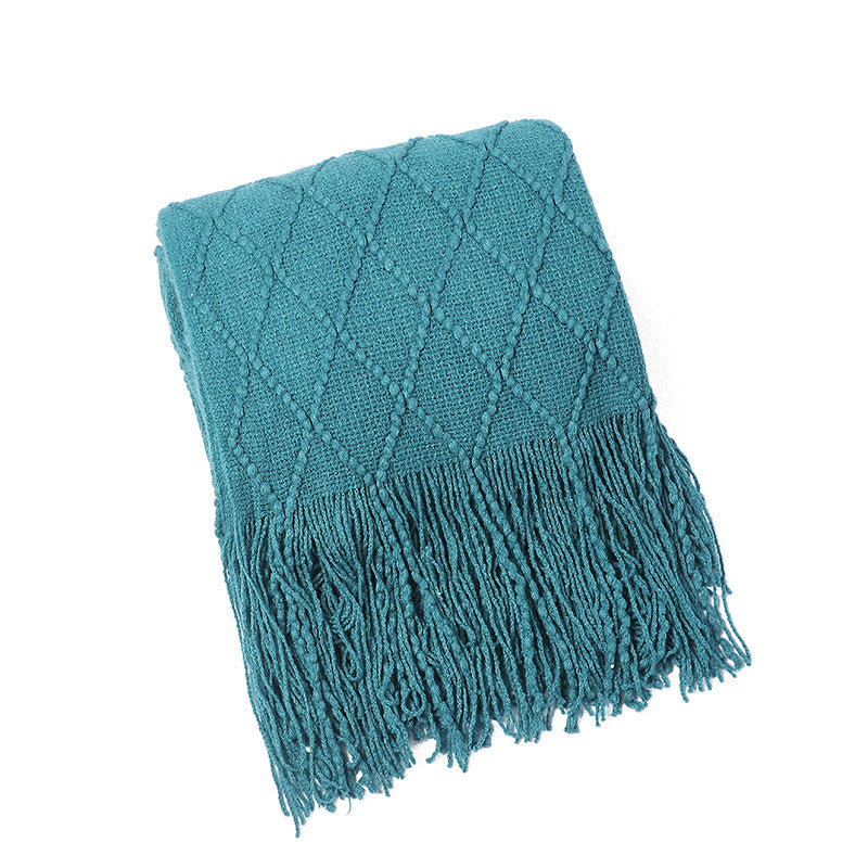 Ladies cozy knit blanket Bowlift