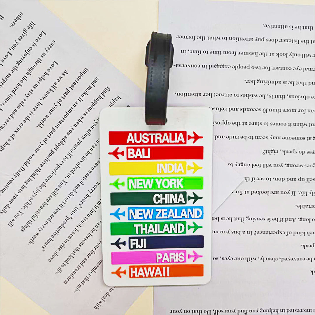 Bowlift luggage tag