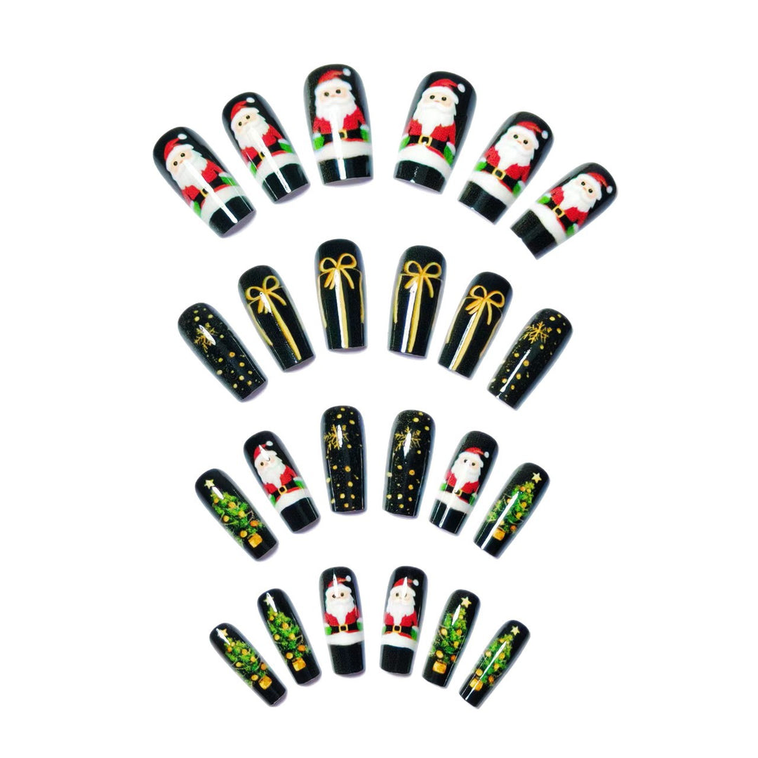 Holiday-Themed 3D Decorative Nail Art Bowlift