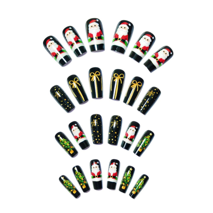 Holiday-Themed 3D Decorative Nail Art Bowlift