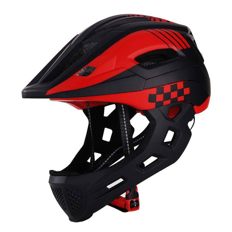 Full-Face Mountain Biking Helmet Bowlift