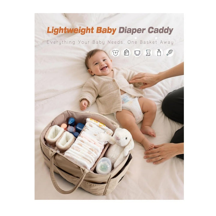 Diaper bag with multifunctional organizer Bowlift
