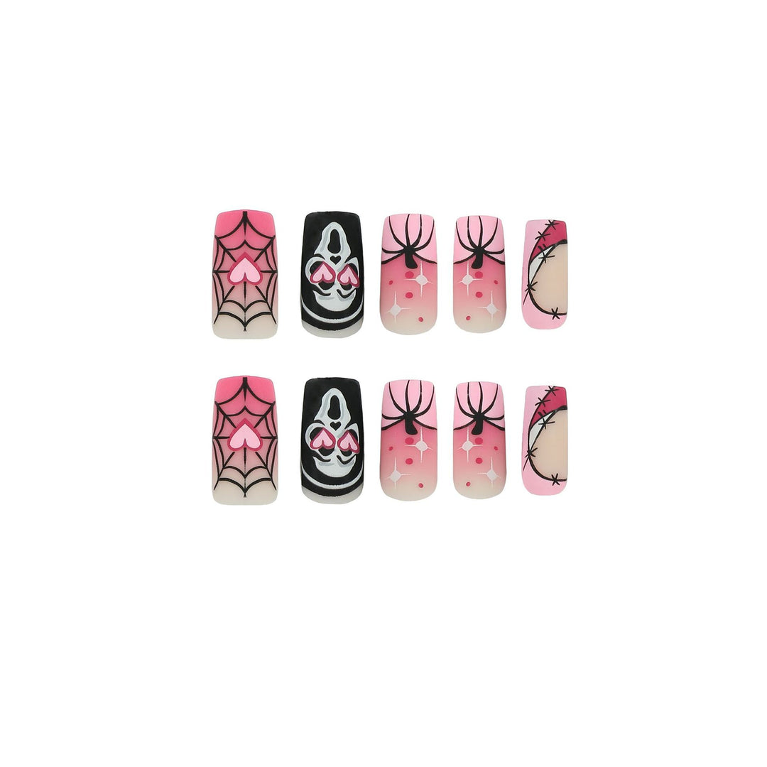 Artful Nail Art with Halloween Motif Bowlift