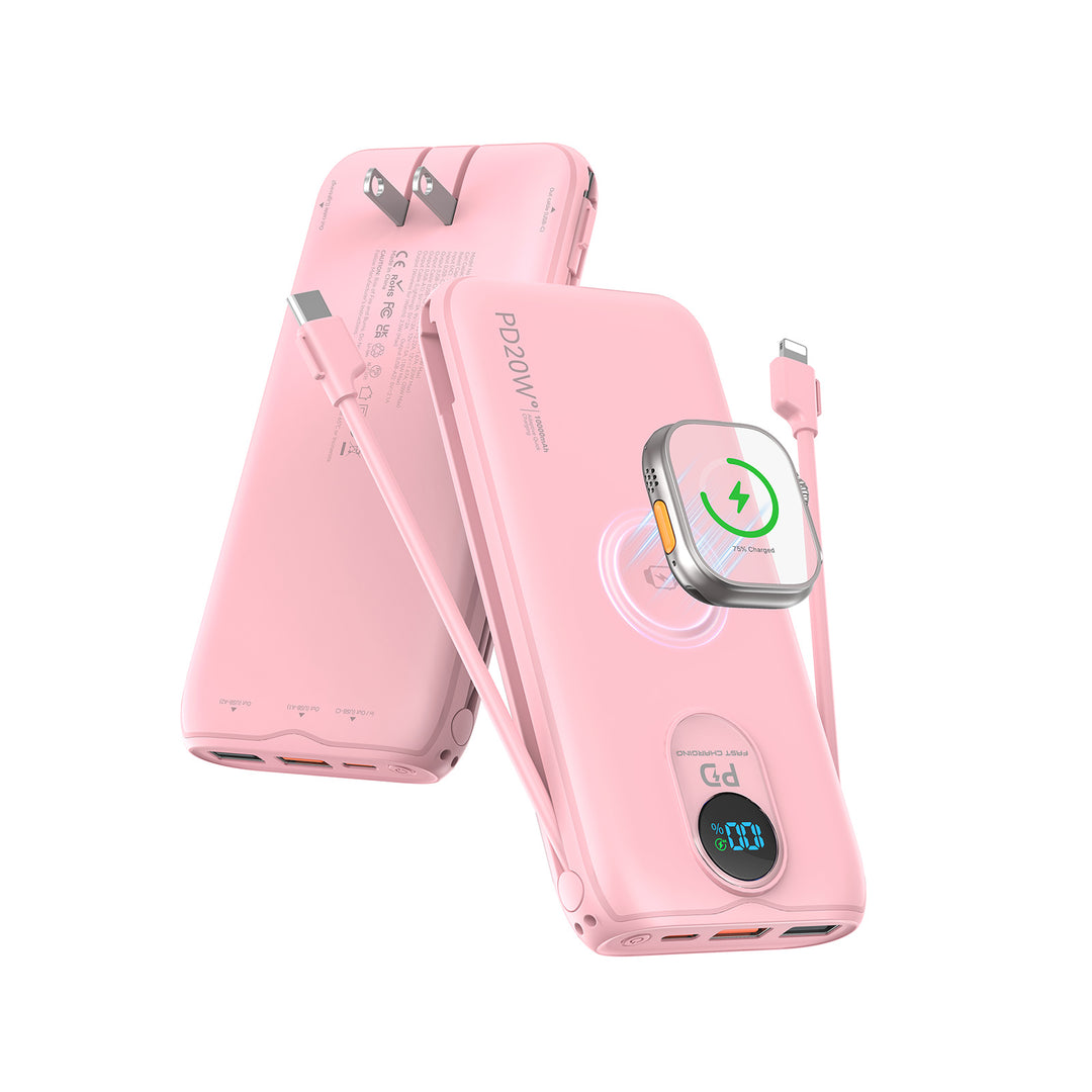 Power bank with wireless charging function and high-performance fast charging Bowlift