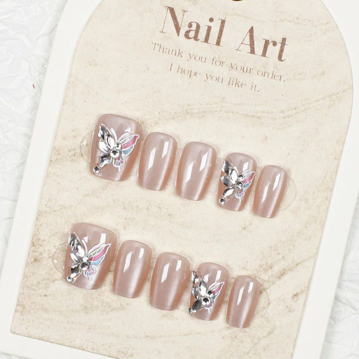 Decorative Press-On Nail Art Bowlift
